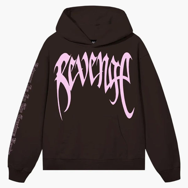 Revenge Xxxtentacion Kill Hoodie Brown/pink