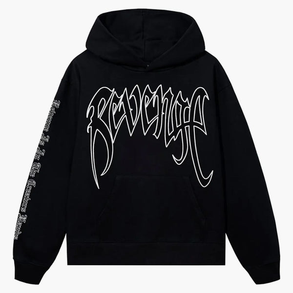 Revenge Xxxtentacion Kill Outline Hoodie Black/white