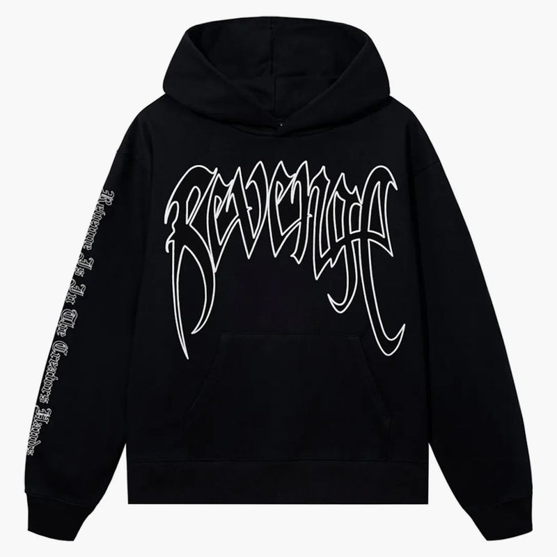 Revenge Xxxtentacion Kill Outline Hoodie Black/white