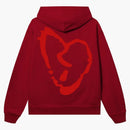 Pomsta xxxtentAcion Lightning Heartbreak Hoodie červená/červená