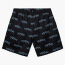 Pomsta xxxtentAcion masakr šortky černé/modrá