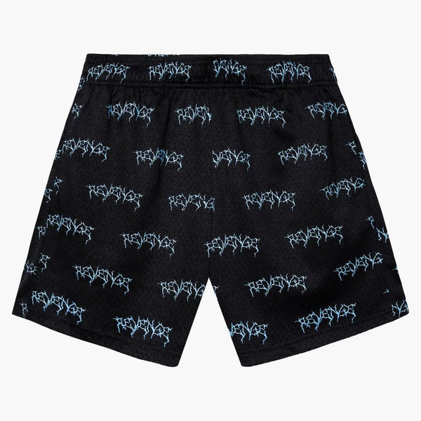 Pomsta xxxtentAcion masakr šortky černé/modrá
