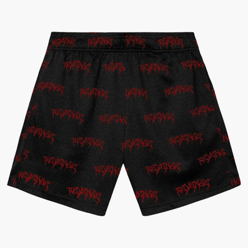 Pomsta xxxtentAcion masakr šortky černé/červené
