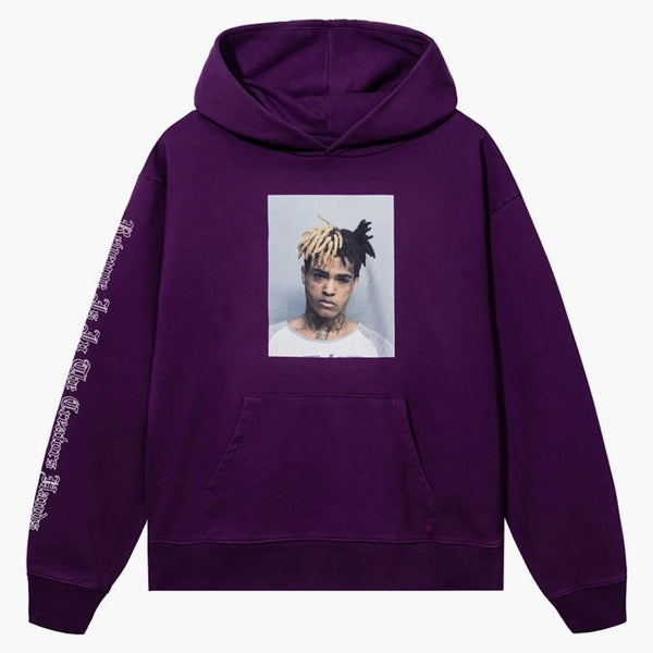 Pomsta xxxtentAcion mugshot mikina fialová