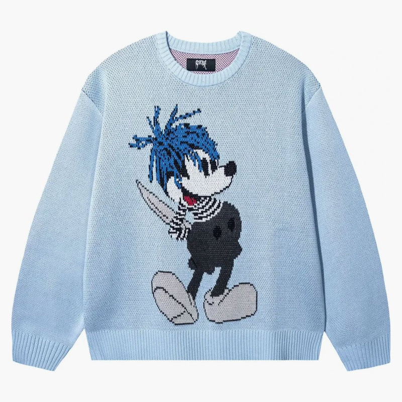 Pomsta xxxtentAcion smutné pletené dítě modrá