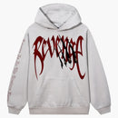Revenge X City Morgue Arch Logo Claw Hoodie Cement