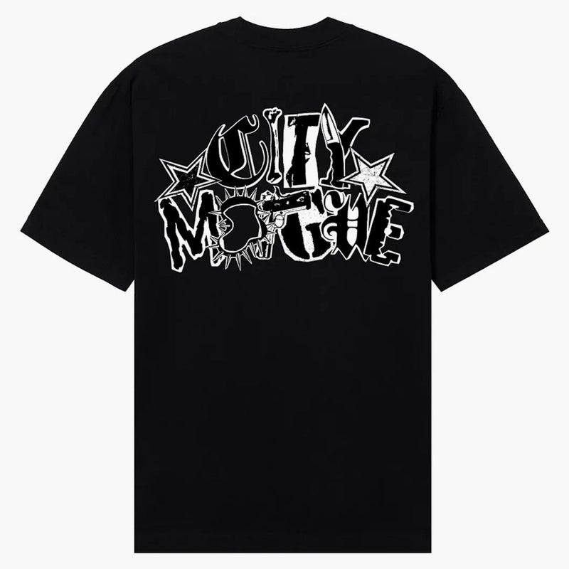 Revenge X City Morgue Arch Logo Claw Tee Black