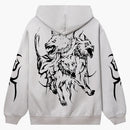 Revenge X City Morgue Lightning Logo Cerberus Hoodie Cement