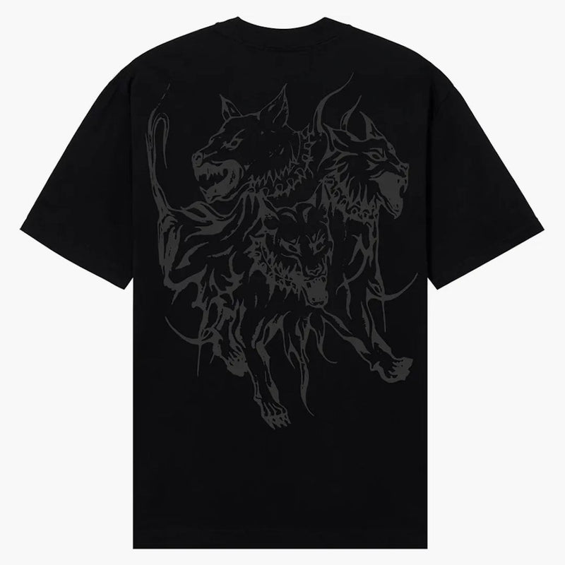 Revenge X City Morgue Lightning Logo Cerberus Tee Black