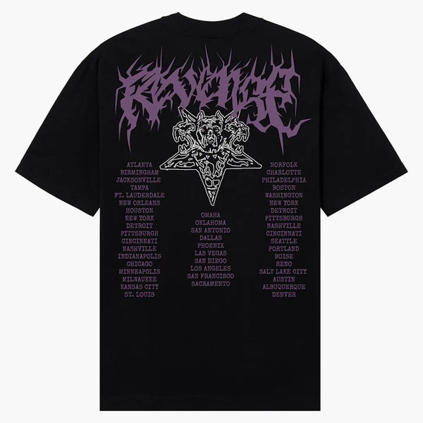 Revenge X City Morgue Metal Tour Tee Black