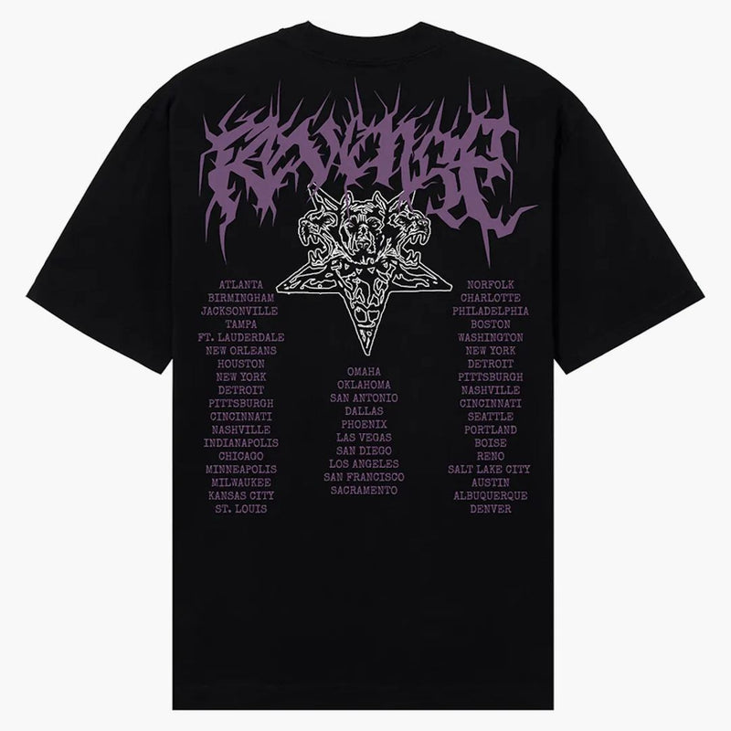 Revenge X City Morgue Metal Tour Tee Black