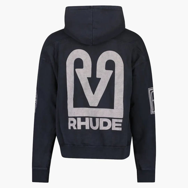 Rhude Banque de Rhude hoodie svart
