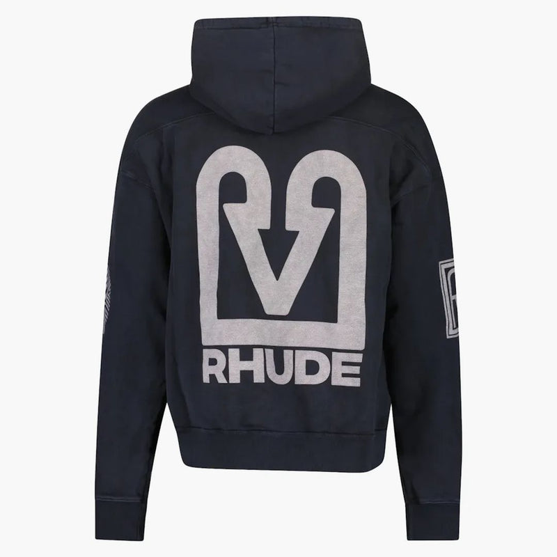 Rhude Banque de Rhude hoodie svart