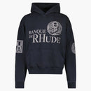 Rhude Banque De Rhude Hoodie Black