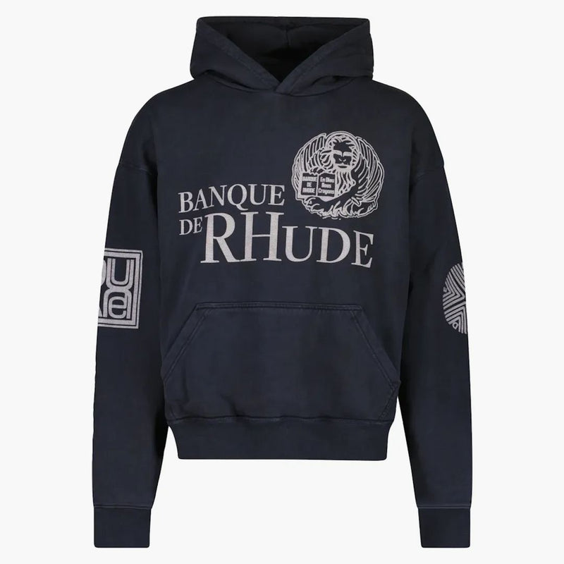 Rhude Banque de Rhude hoodie svart