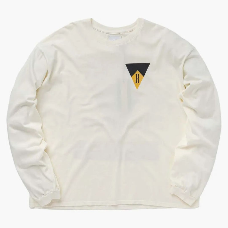 Rhude blod och lera ls tee vit
