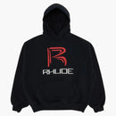 Rhude Circuit Logo Hoodie Vintage Black