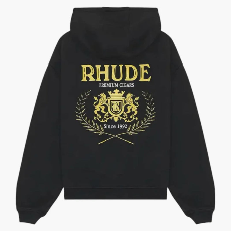 Rhude Crestas hoodie svart