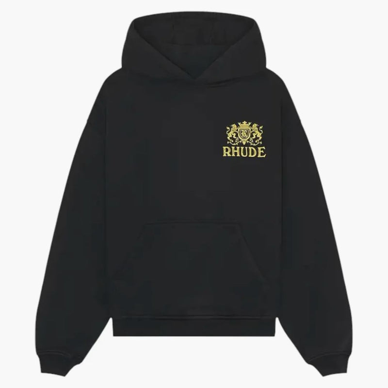 Rhude Crestas hoodie svart