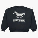 Rhude Dinero Vintage Crewneck Vintage Black
