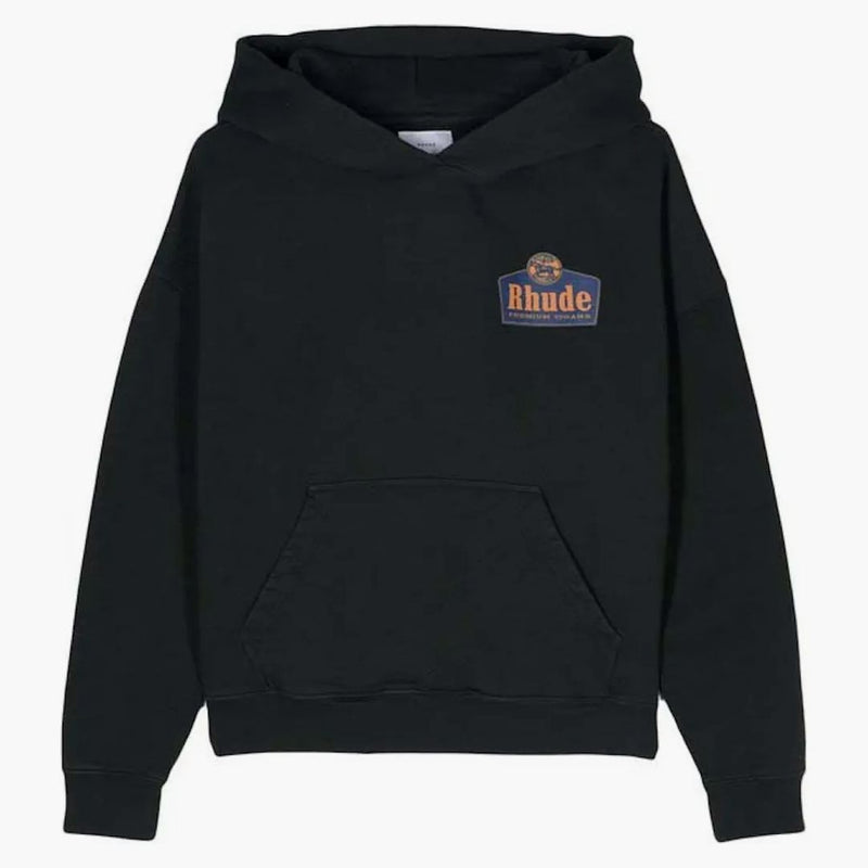 Rhude Grand Cru hoodie vintage svart