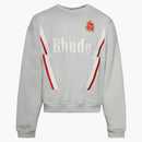 Rhude Lightning Crewneck Grey