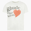 Rhude Lovers Slub T-shirt White