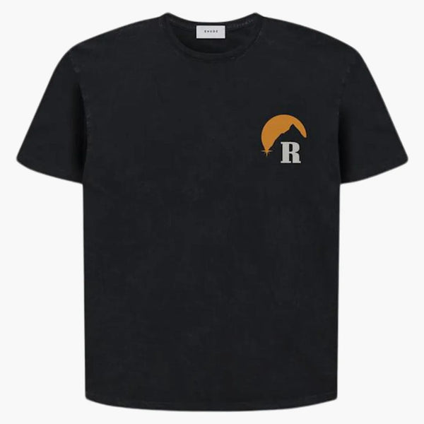 Rhude Mountain Logo te svart