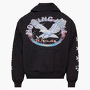 Rhude Notting Hill Eagle Hoodie Vintage Black