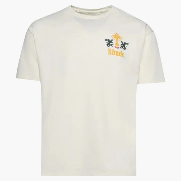 Rhude Tabaco T-shirt Vintage White