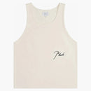 Rhude tank top vintage white