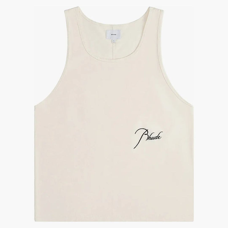 Rhude Tank Top Vintage White