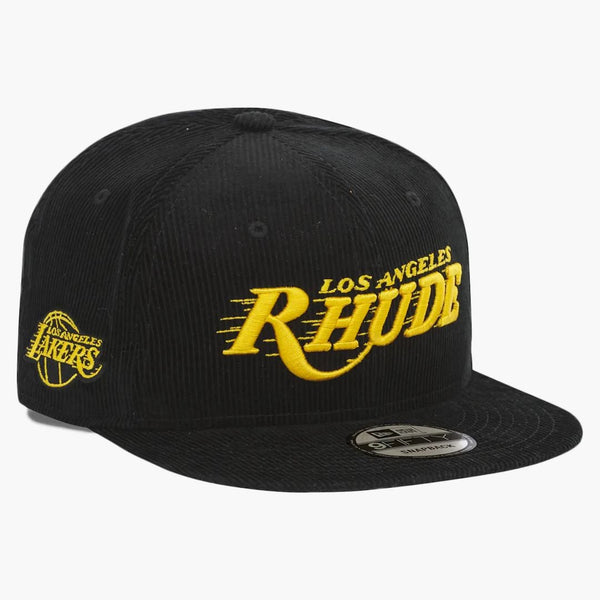 Rhude X Los Angeles Lakers New Era Dreamers har svart/guld