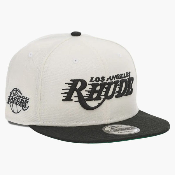 Rhude X Los Angeles Lakers New Era Dreamers har vit/svart