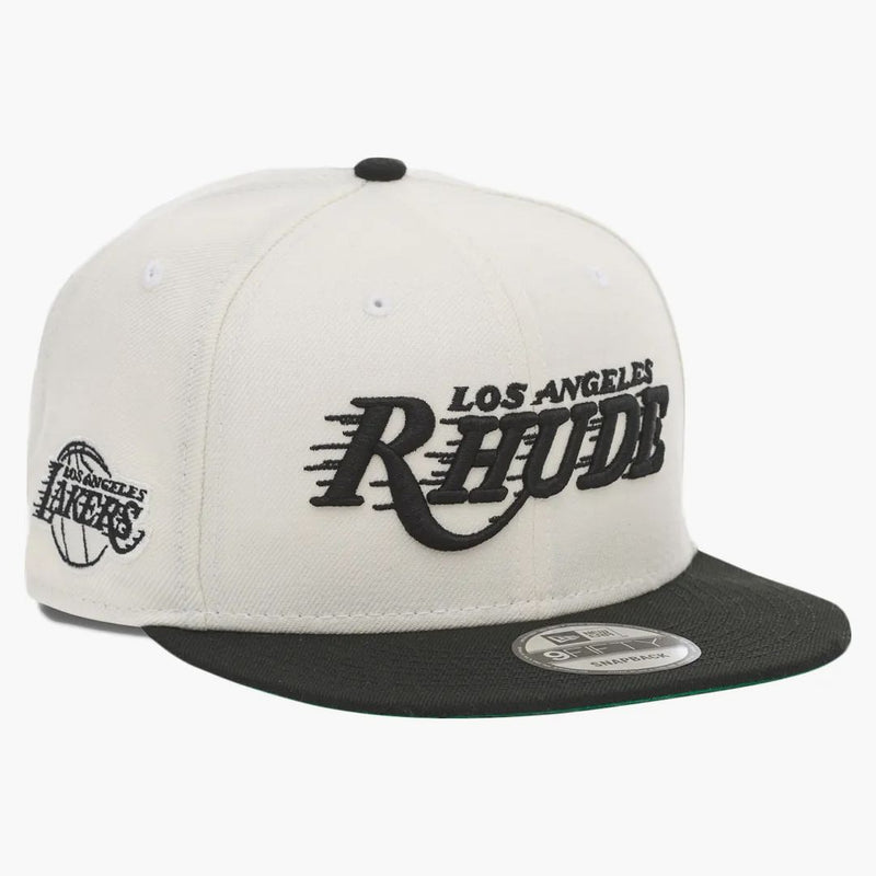 Rhude X Los Angeles Lakers New Era Dreamers har vit/svart