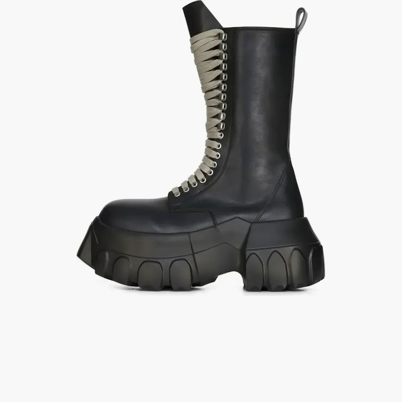 Rick Owens Army Mega Tractor Boot Triple Black (Dámské)