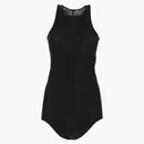 Rick Owens Basic Rib Tank Negro