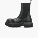 Rick Owens Beatle Bozo Tractor Boot Black