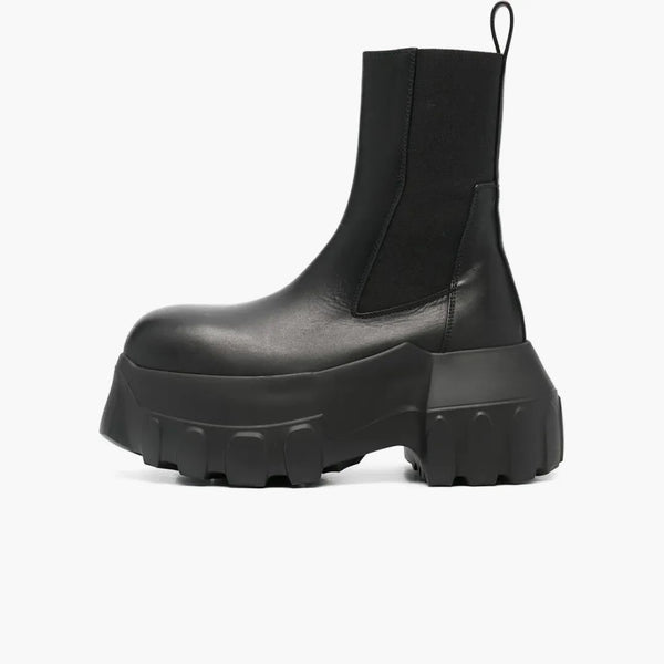 Rick Owens Beatle Mega Tractor Boot Black (kvinnors)