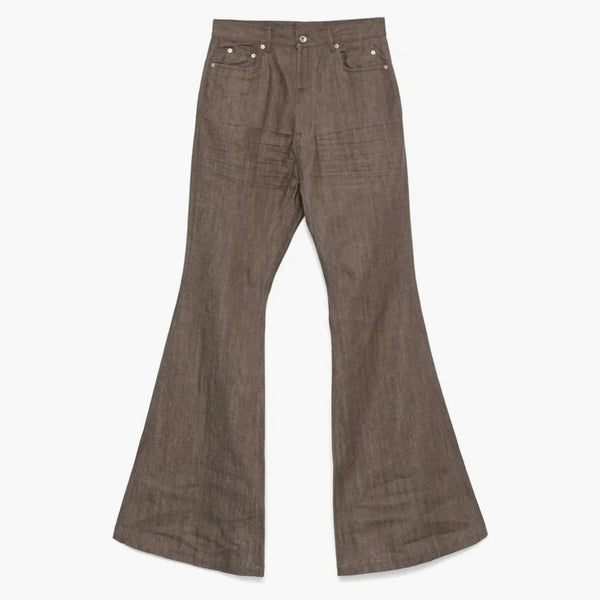 Rick Owens Bolan Bootcut Jeans Dark Dust