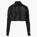 Rick Owens Camicia Cropped Outershirt Black