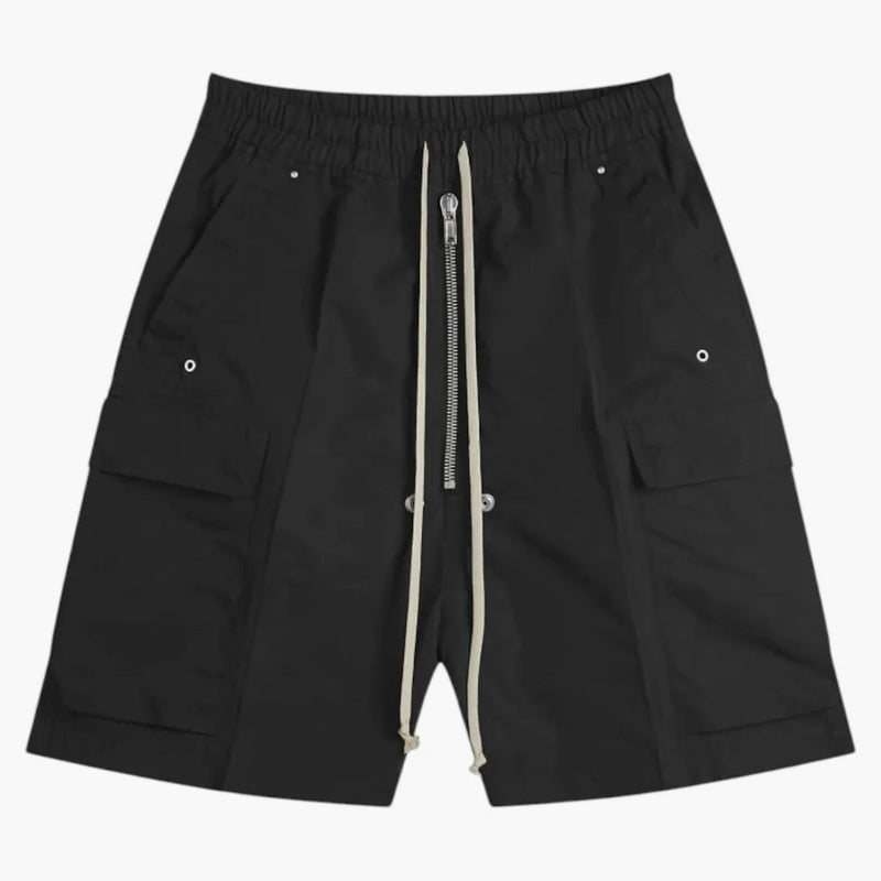 Rick Owens Cargobela Shorts Negro