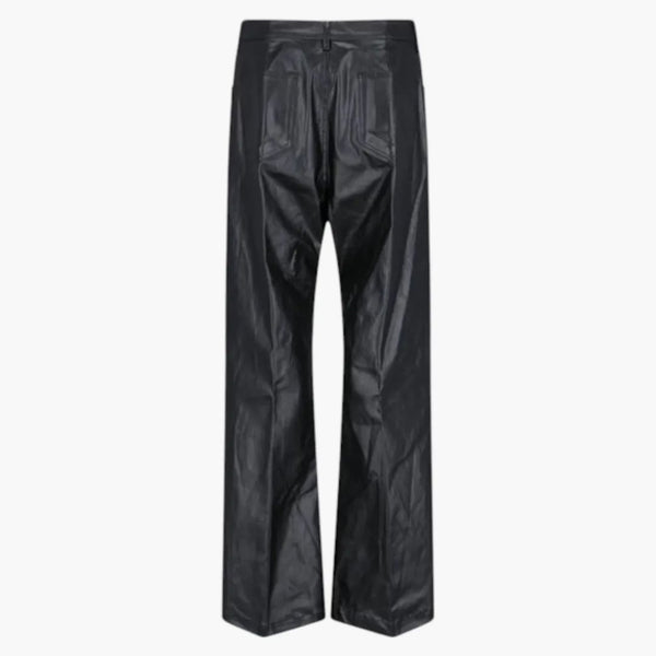 Rick Owens Coated Denim Geth Jeans Black