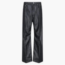 Rick Owens Coated Denim Geth Jeans Black
