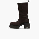 Rick Owens Concordians Calf Pull On Bogun Boot Brown (women's)