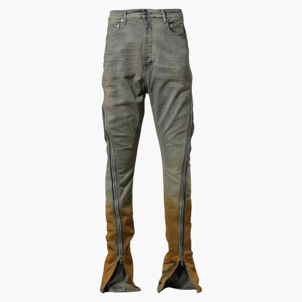 Rick Owens Drkshdw Bolan Banana Pants Sky/Orange Degrade
