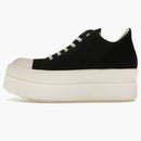 Rick Owens Drkshdw Double Bumper Low Milk nero (donne)