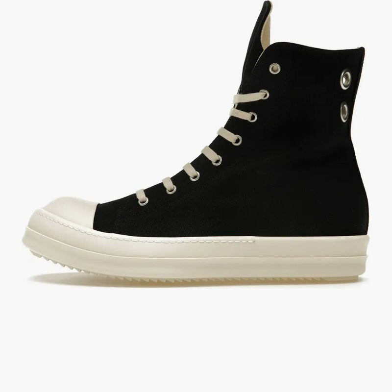 Rick Owens Drkshdw High Top Black Milk