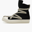 Rick Owens Drkshdw Hexa High Black Pearl Milk Fat Lace