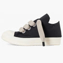 Rick Owens Drkshdw Hollywood Jumbo Lace Puffer Low Top Black Milk